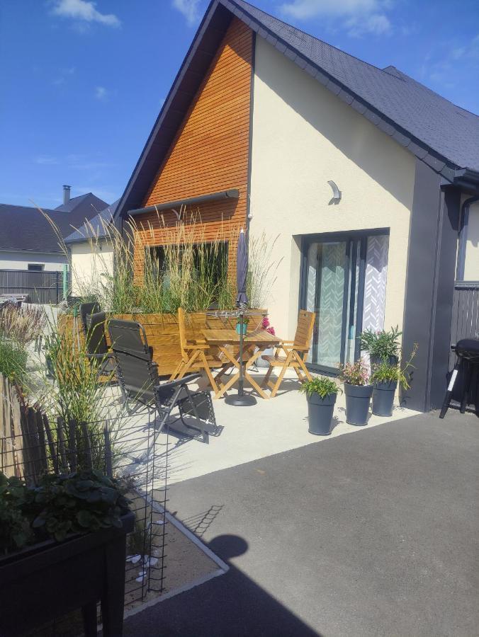 Studio Les Jardins De La Breche 헤르망빌쉬르메르 외부 사진